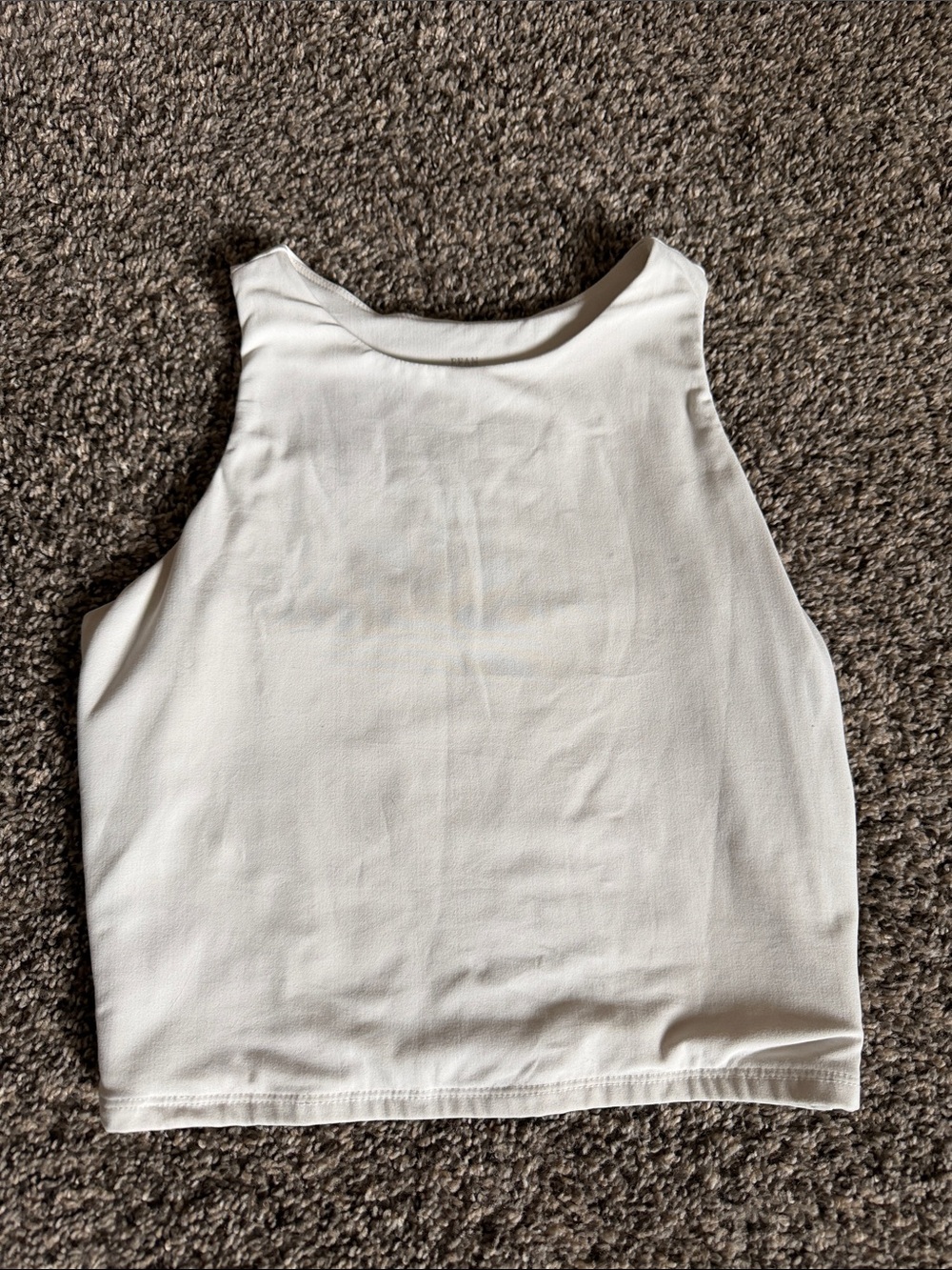Women’s White Ribbed Tank Top - Classic Summer Staple